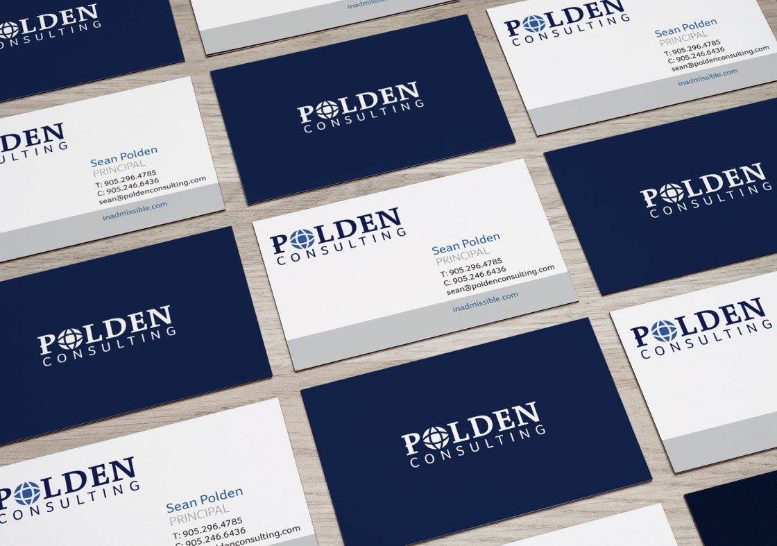 Polden Consulting business cards
